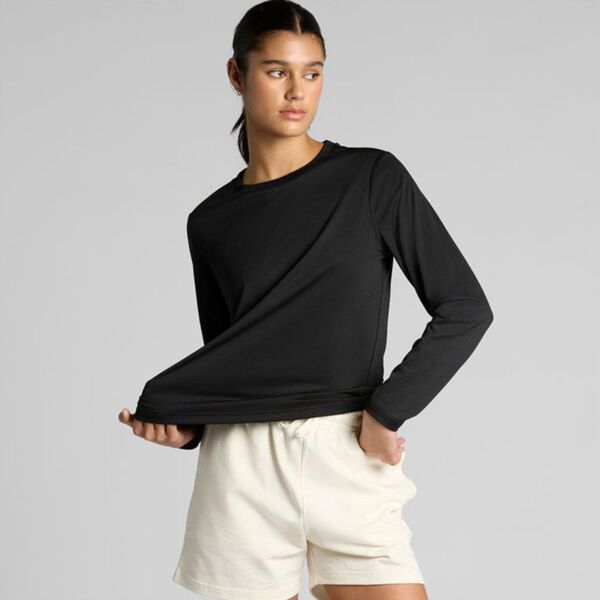 Womens Maple Active Long Sleeve Tee Thumbnail